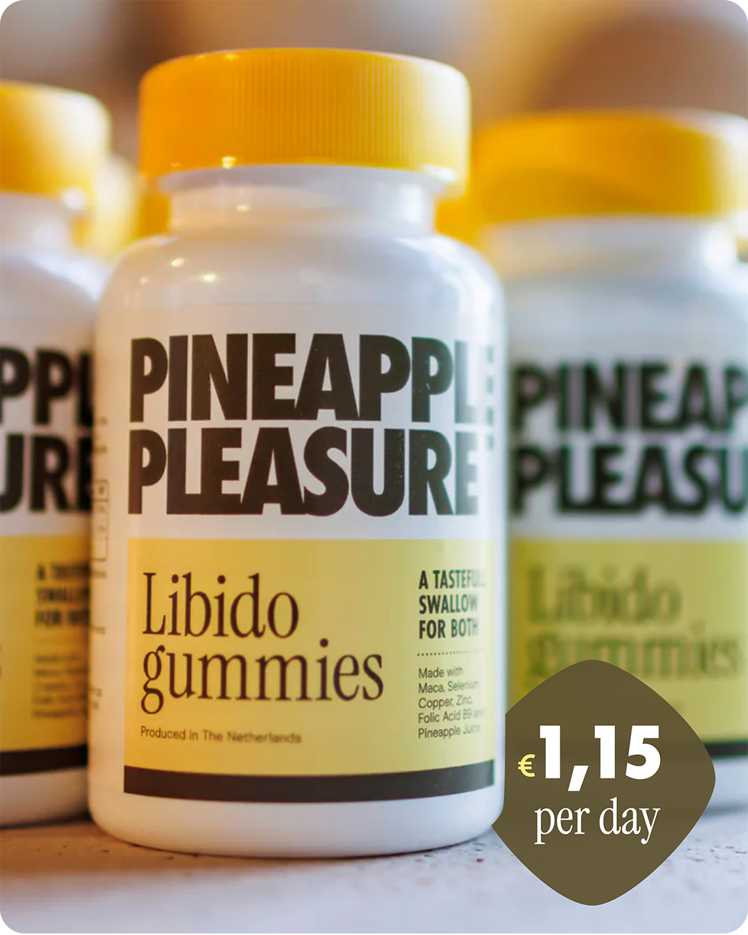 Pineapple Pleasure Libido Gummies