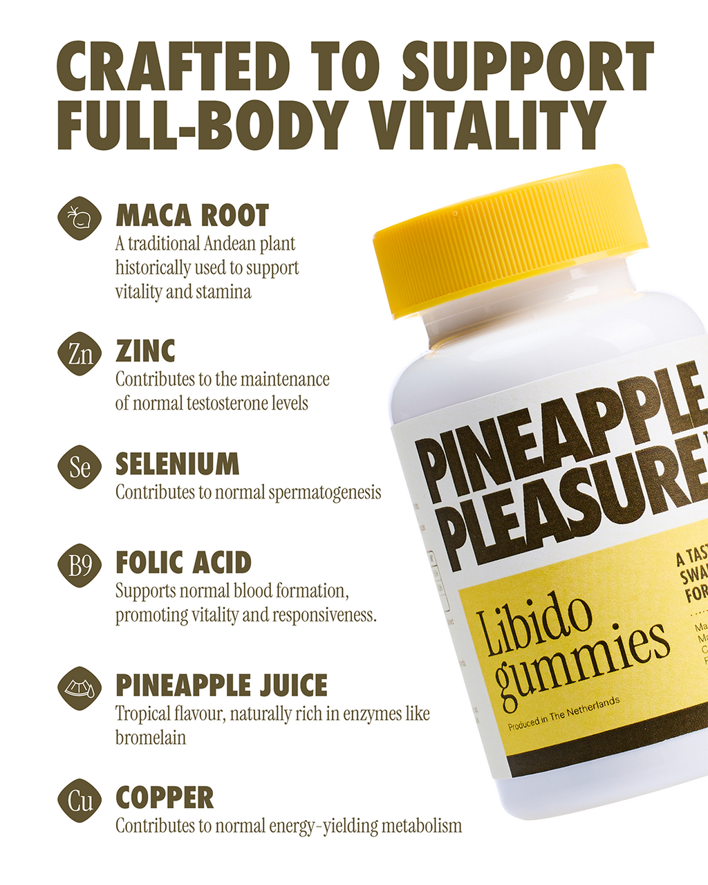 Pineapple Pleasure Libido Gummies